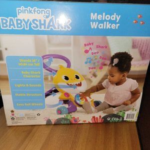 Baby shark push walker